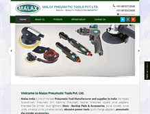 Tablet Screenshot of malaxindia.com